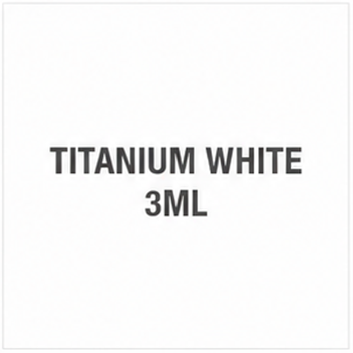 Peinture acrylique blanche – Mini pot de 3 ml