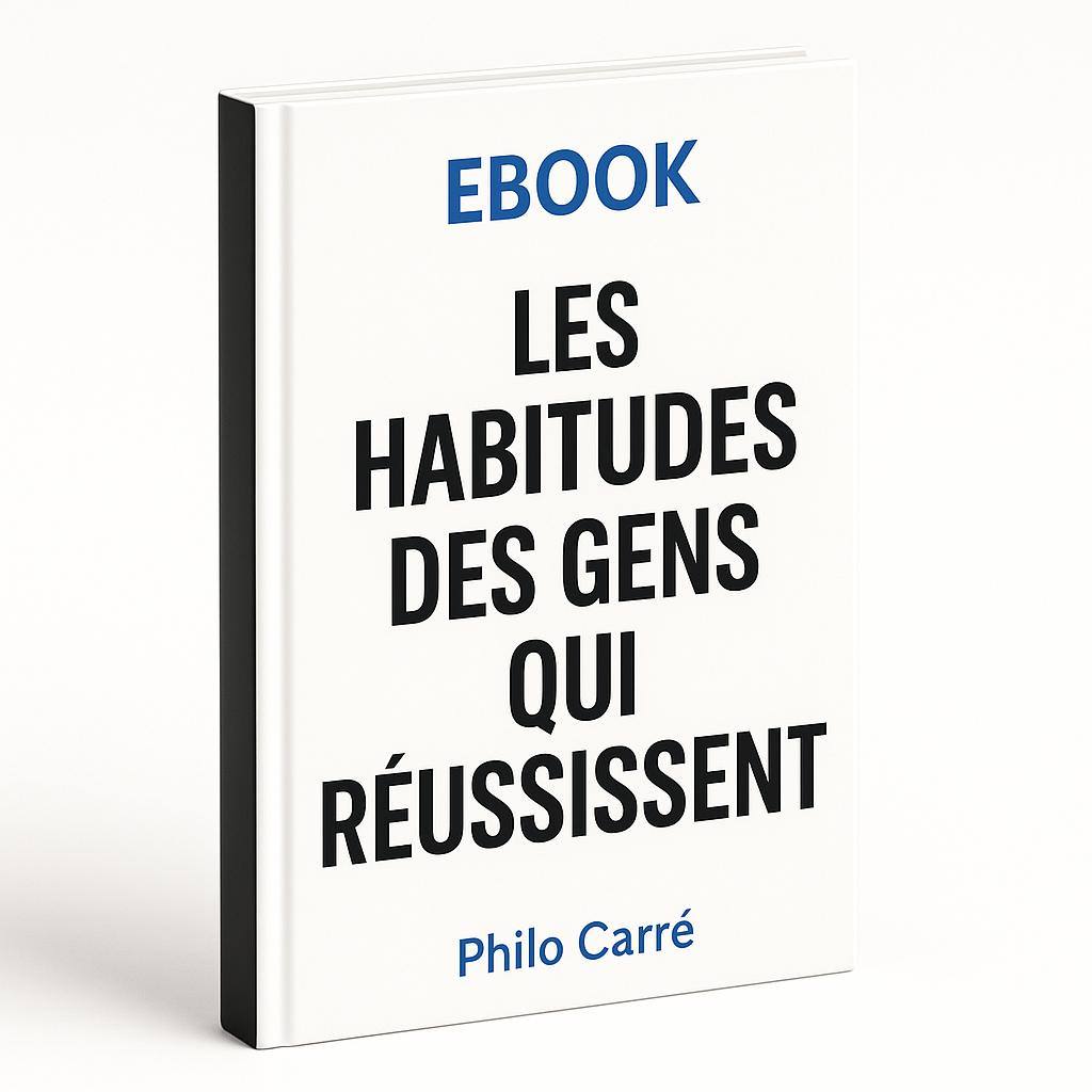 EBOOK - Les habitudes des gens qui réussissent