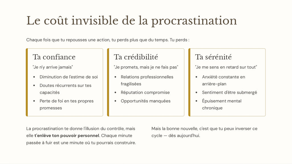 EBOOK - Comment vaincre la procrastination