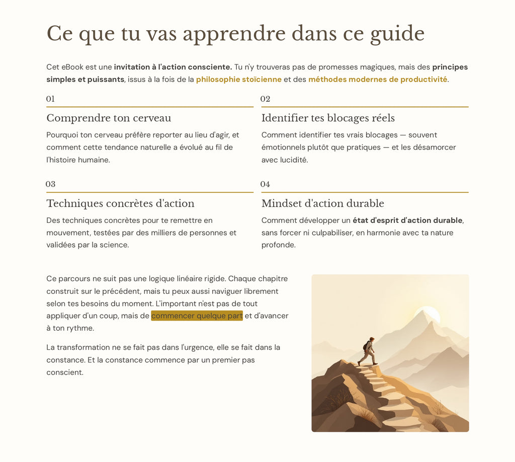EBOOK - Comment vaincre la procrastination