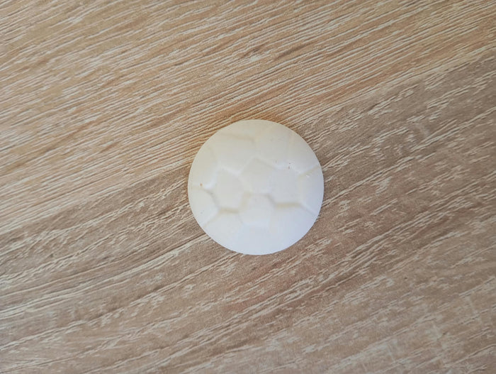 Ballon de football en plâtre à peindre