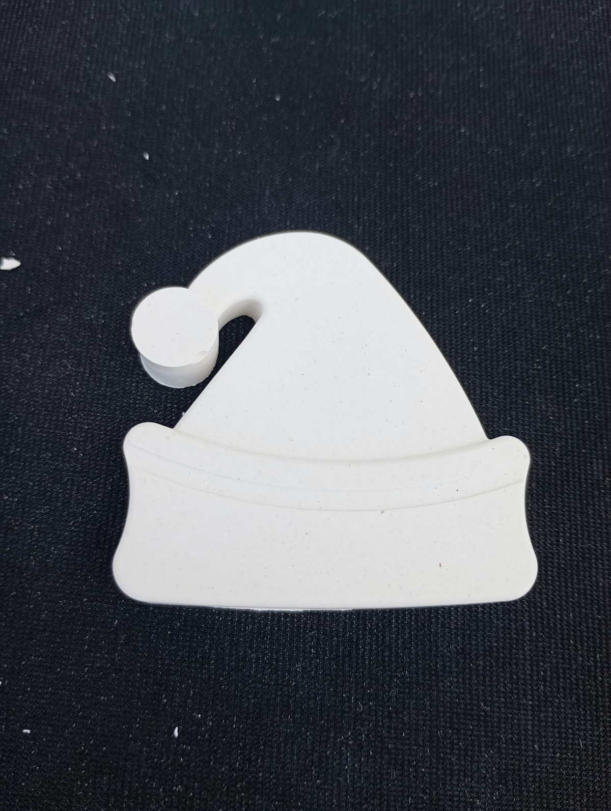 Bonnet de Père Noël en plâtre à peindre