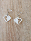 Boucles d’oreilles Cœurs brisés à peindre
