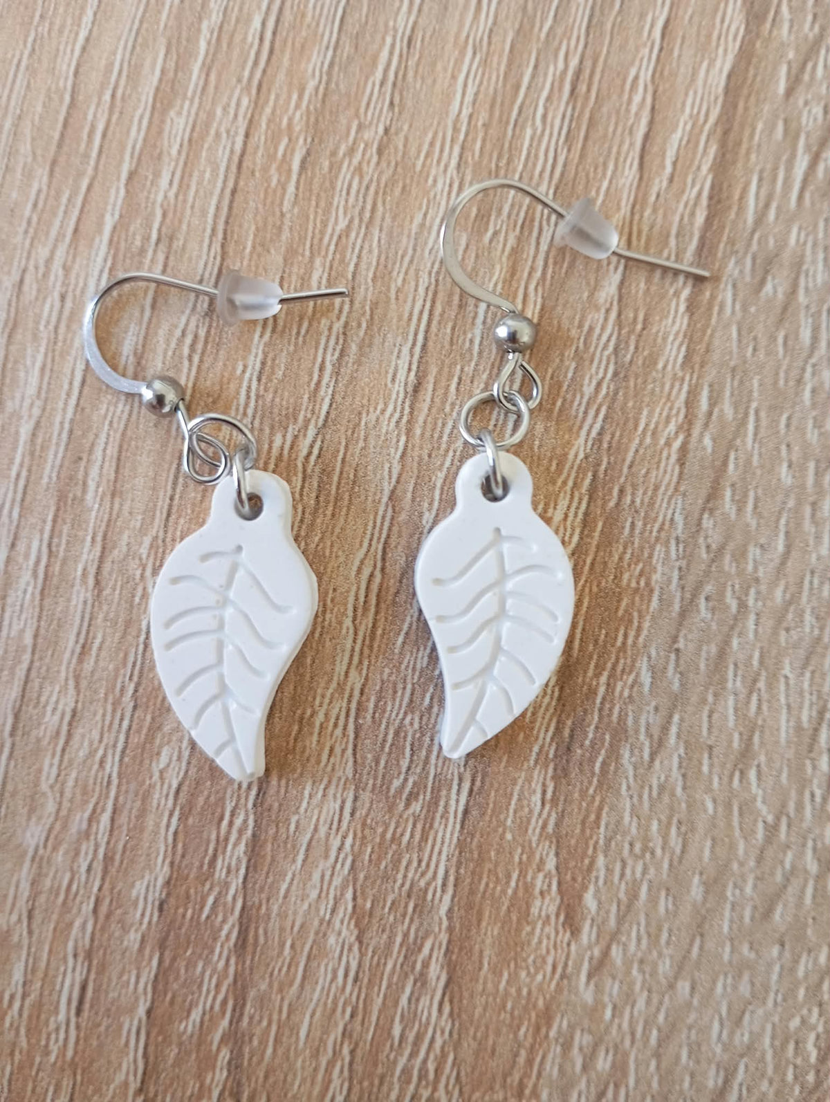 Boucles d’oreilles Feuilles à peindre