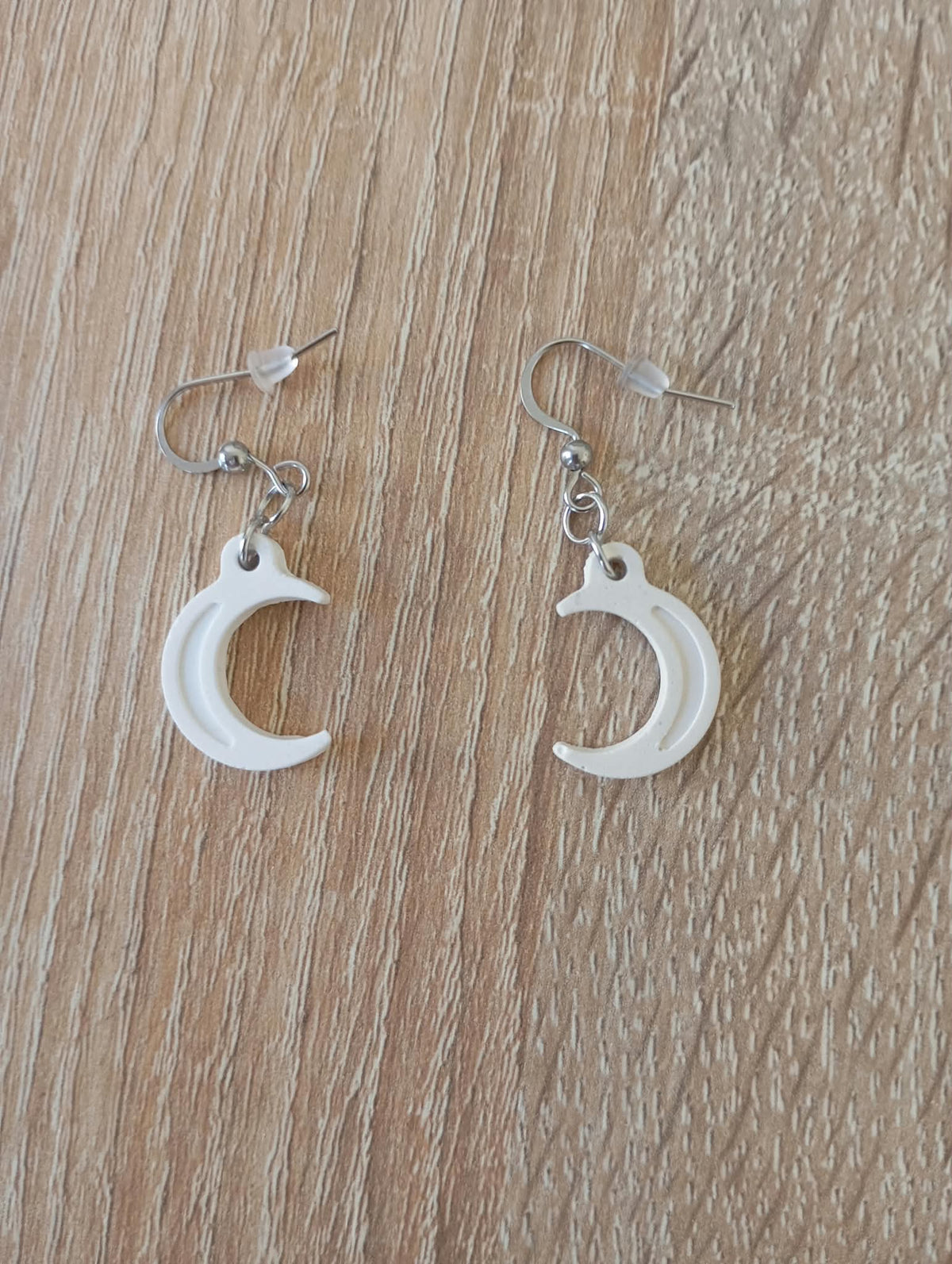 Boucles d’oreilles Lunes à peindre