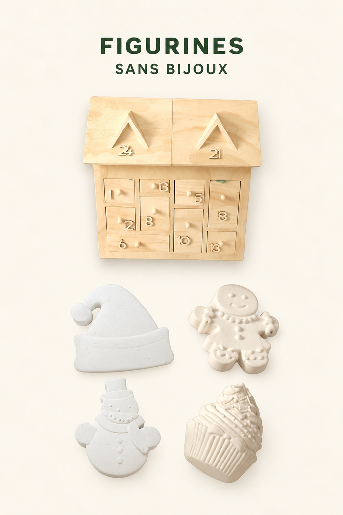 Calendrier de l’Avent Figurines sans bijoux