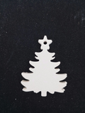 Décoration petit sapin de Noël en plâtre à peindre