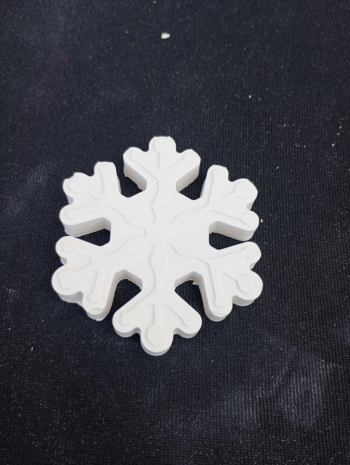 Flocon de neige en plâtre à peindre