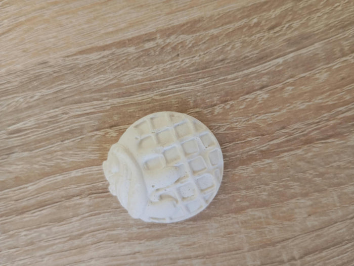 Gaufre en plâtre à peindre