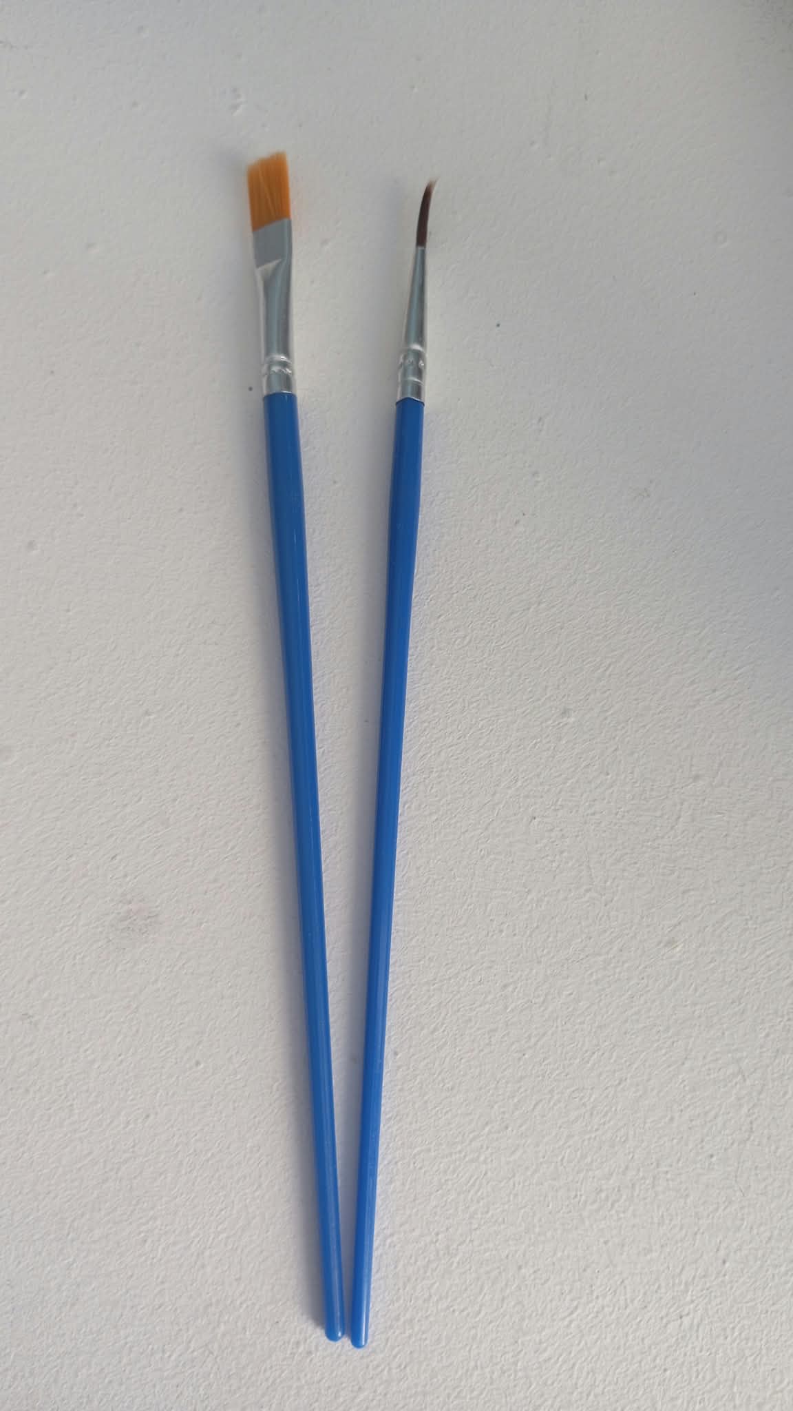 Lot de 2 pinceaux – fin et plat