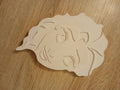 Visage de princesse des glaces à peindre