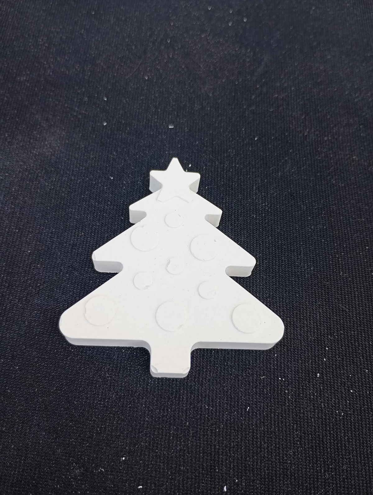 Sapin de Noël en plâtre à peindre